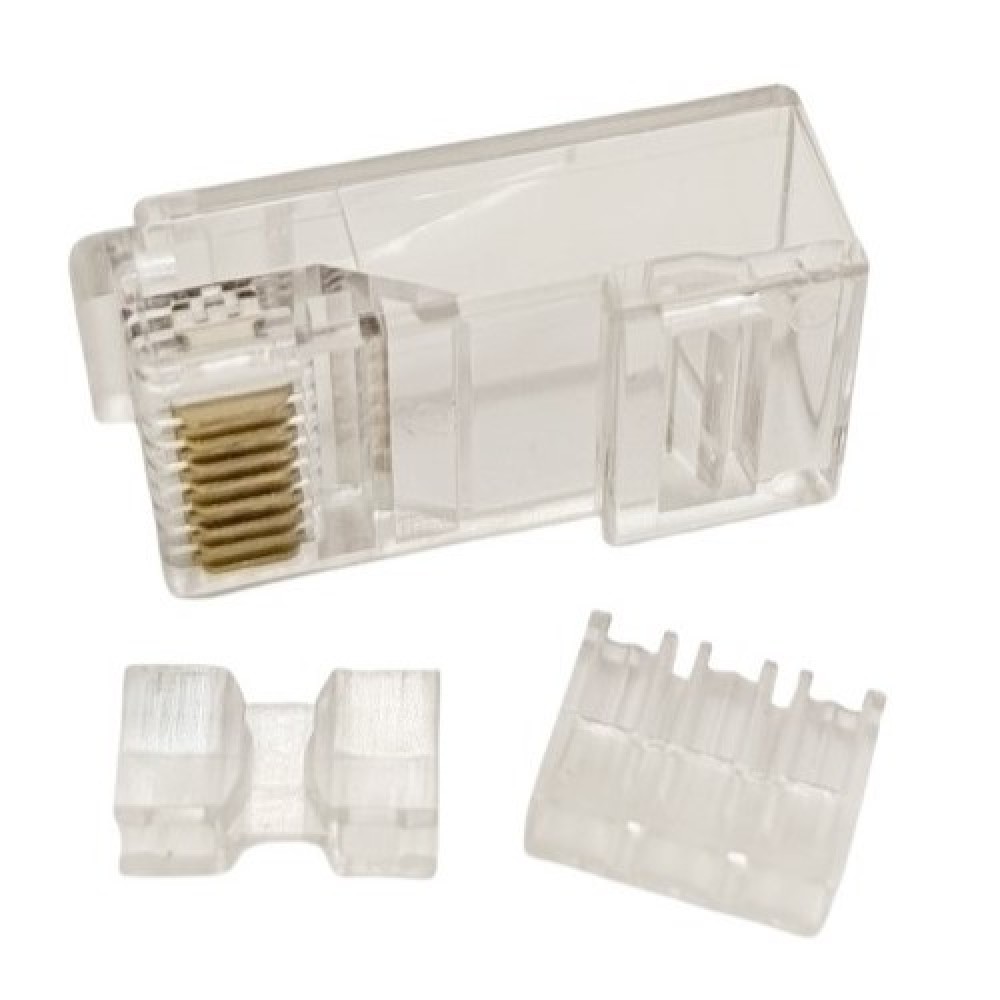 RJ45 Modular Plug for UTP CAT6A, 100 pcs